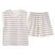Sleeveless Vest Pajamas Women's Shorts Pure Cotton Casual Korean Style Sweet Loose Girl's Anti-walking Home Clothes Two-piece Set