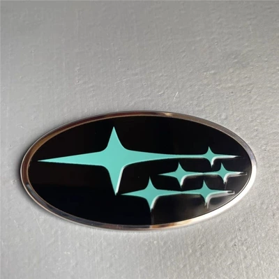 Subaru steering wheel emblem stickers Other Automotive Interior Supplies - green