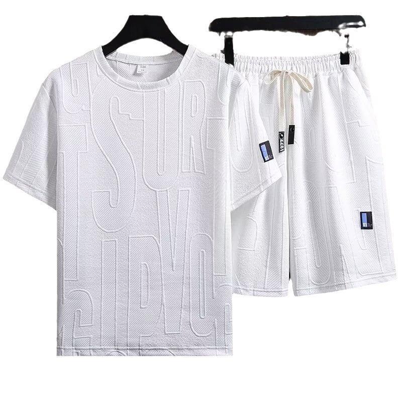 Summer men's set for leisure, oversize