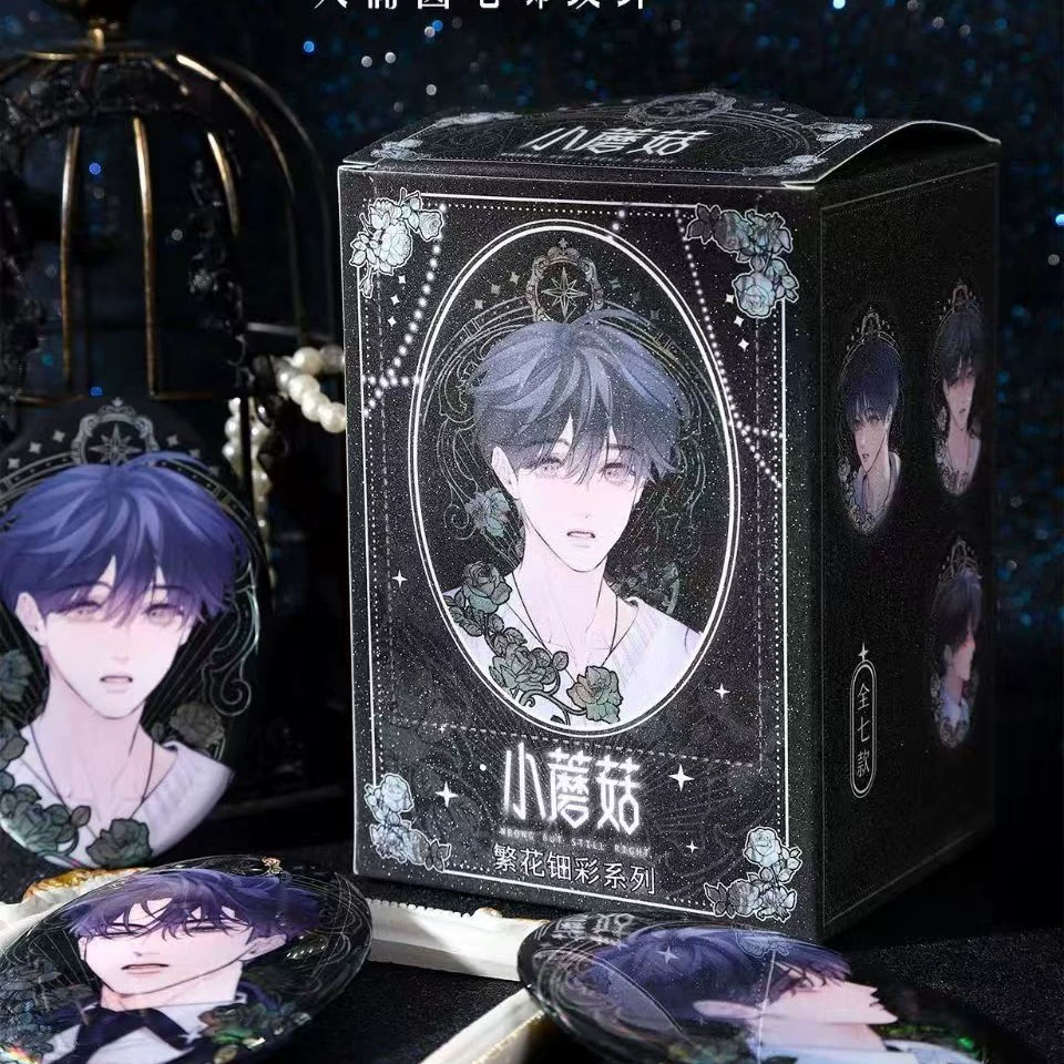 tinplate бейдж (Хацунэ Мику) blind box, коллекционная булавка, одна случайная дизайн, 7 вариантов набора