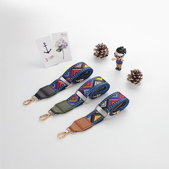 New printed bag straps, single shoulder and cross-body dual-purpose bag straps, multi-style printed high-end replacement bag straps