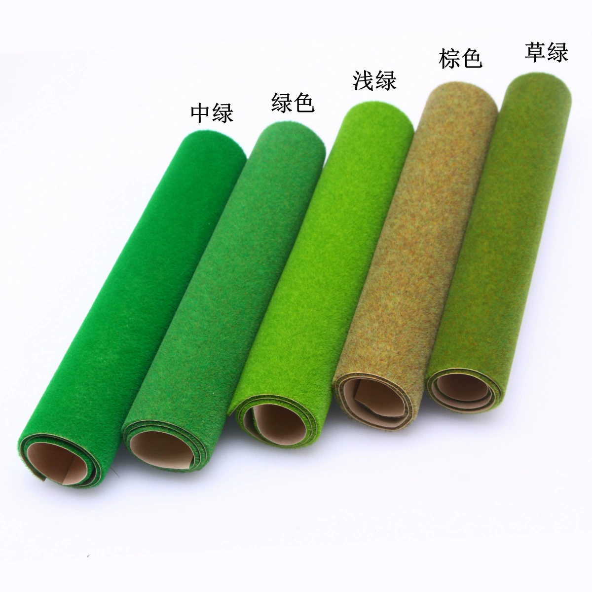 Микро-пейзажная модель здания Grasspell бумажная модель песочницей макет макет сцена дворика нейлоновый флок Grassland