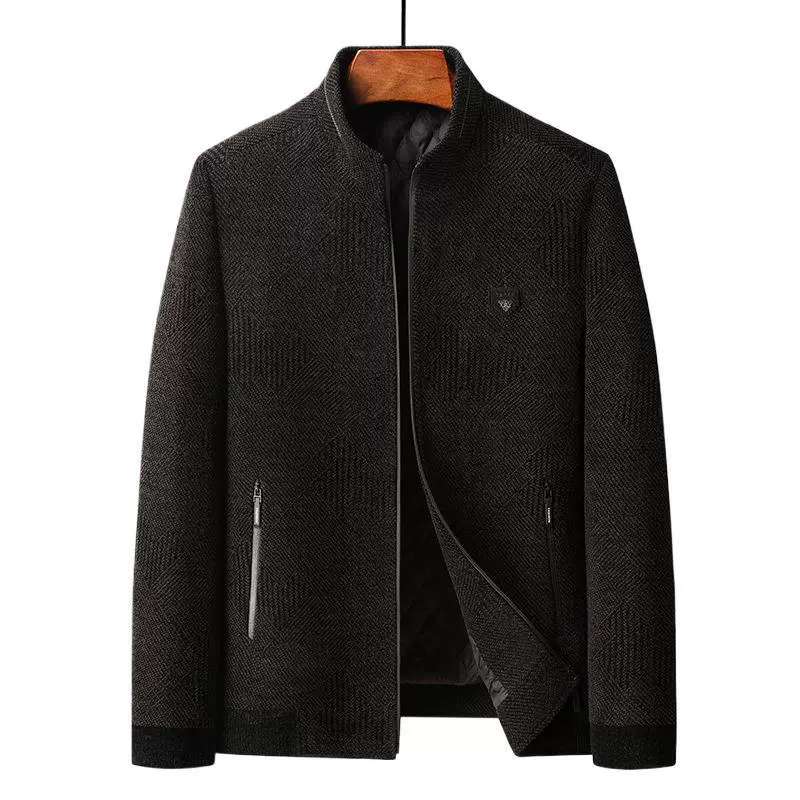 Winter jacket, for middle-aged man, increased thickness