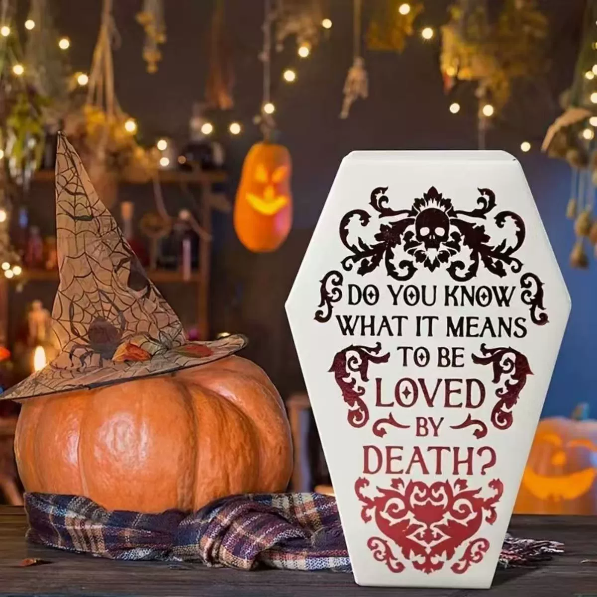 Элегантная готическая мини-шкатулка для украшений в виде гроба на Хэллоуин: серьги, кольцо, ожерелье, браслет, портативная коллекция украшений.