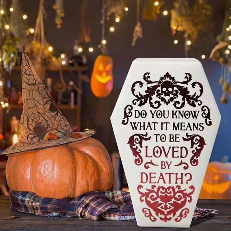 Elegant Gothic Mini Halloween Coffin Jewelry Box Earrings Ring Necklace Bracelet Jewelry Portable Jewelry Collection