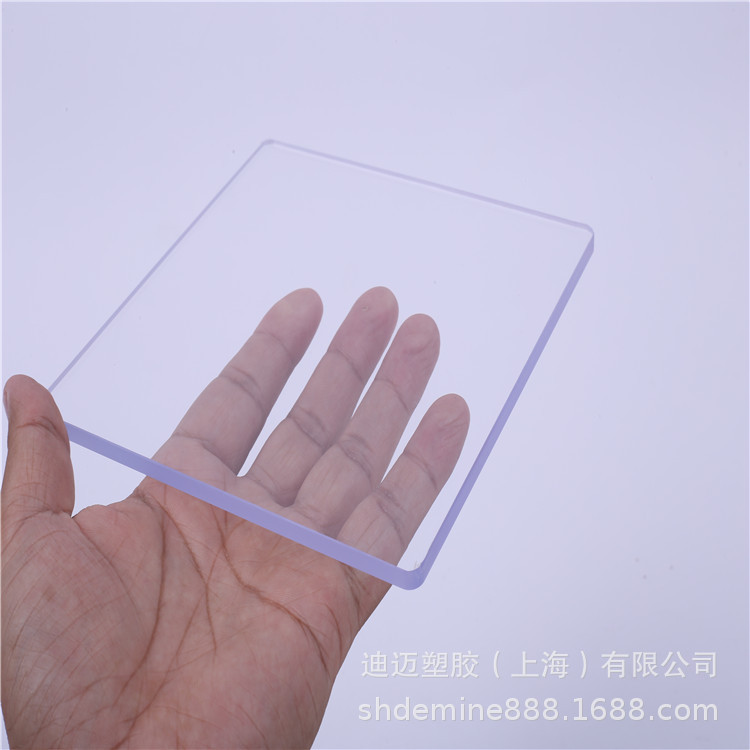 迪迈PC板厂家供应抗冲击韧性好pc耐力板15mm雕刻打孔分切