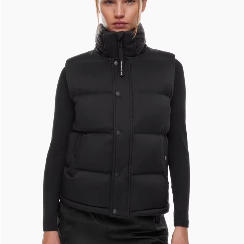 Aritzia Goose down Frosted Winter New down Vest Vest Is Lightweight and Fashionable for Men and Women