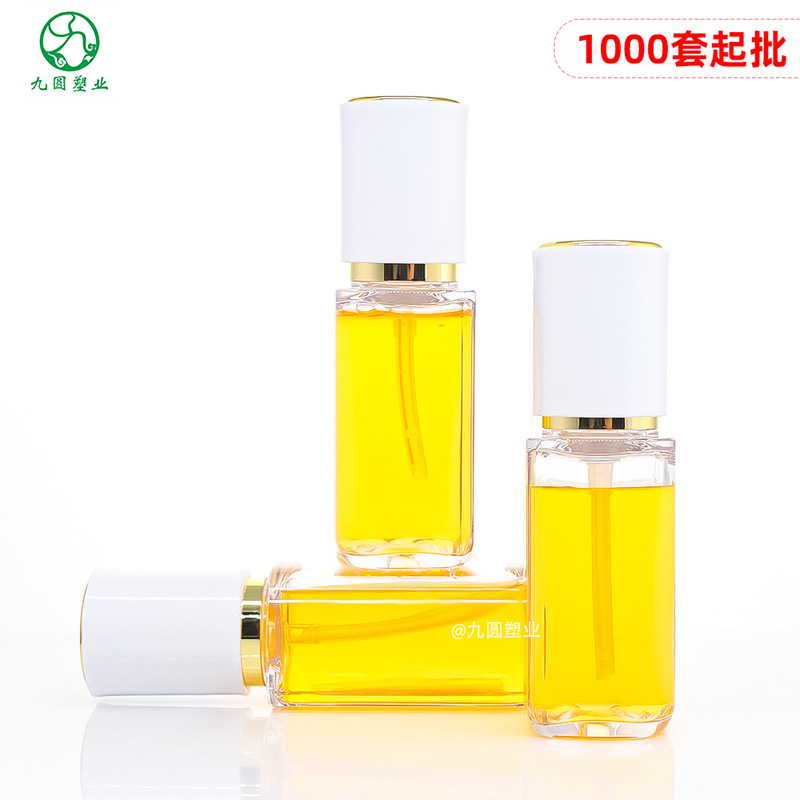 现货petg厚壁按压爽肤水瓶30/120m细雾小喷瓶子透明定妆喷雾瓶子