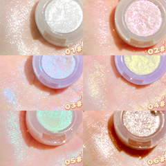 XIXI Bulb Project Eyeshadow Girly Explosive Pearlescent Sequins Long-lasting Colorful Single Color Eyeshadow D-559