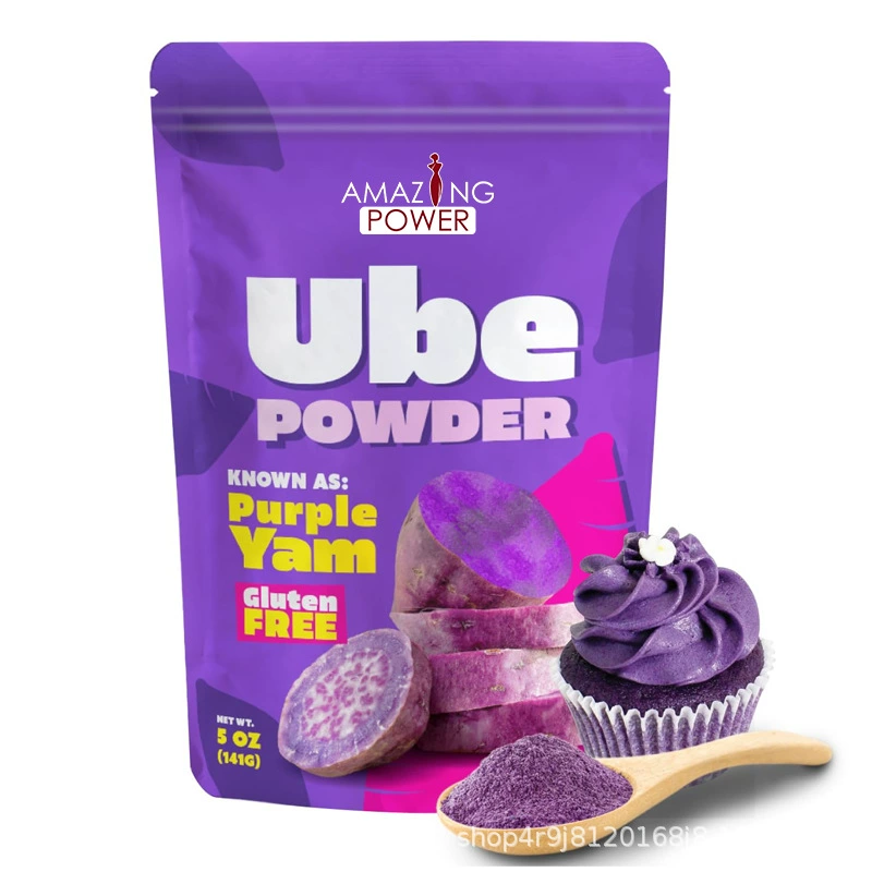 УВЕ пудра для выпечки Purple Yam Powder Cross-border Foreign Trade