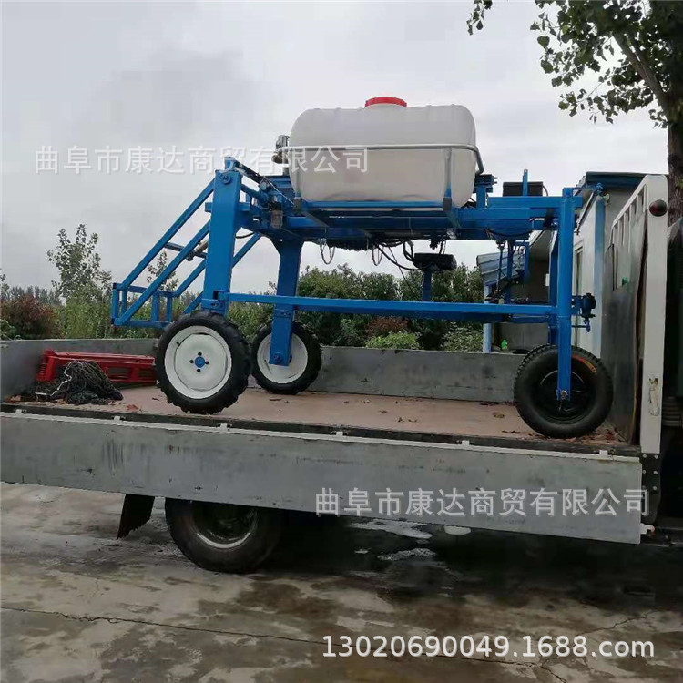 四轮自走式打药机 小麦玉米打药机 辣椒白菜西蓝花打药机