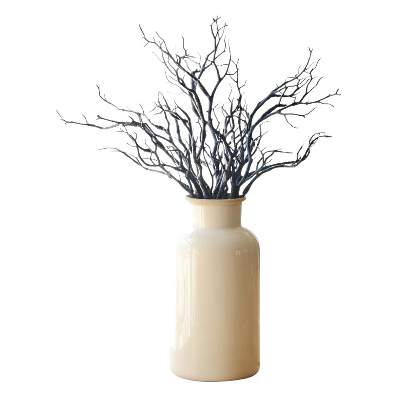 Fábrica directa Guangzhou ramo artificial al por mayor Gran rama tenedor bosque diadema joyería decorativa flor falsa