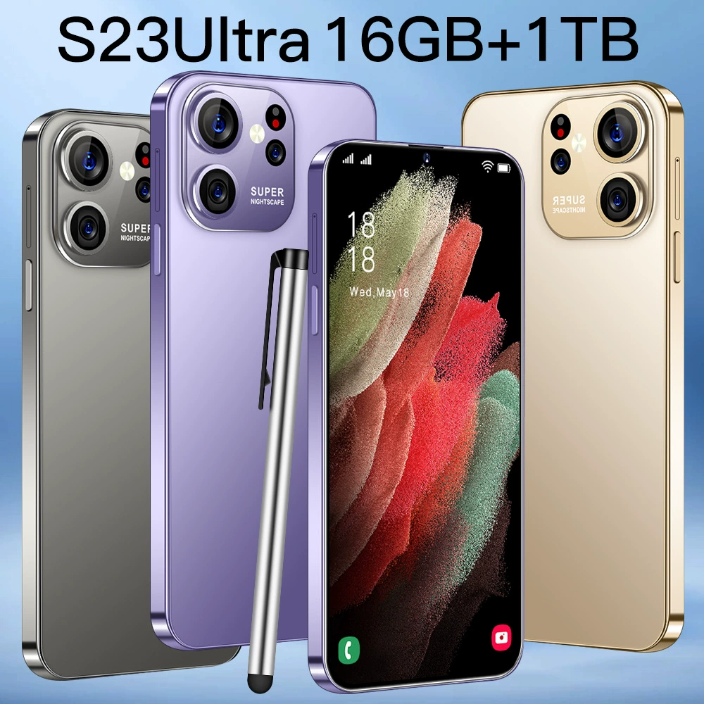 Умные часы, мобильный телефон, вырез в экране, S23, Android, 8 дюймов, широкий экран