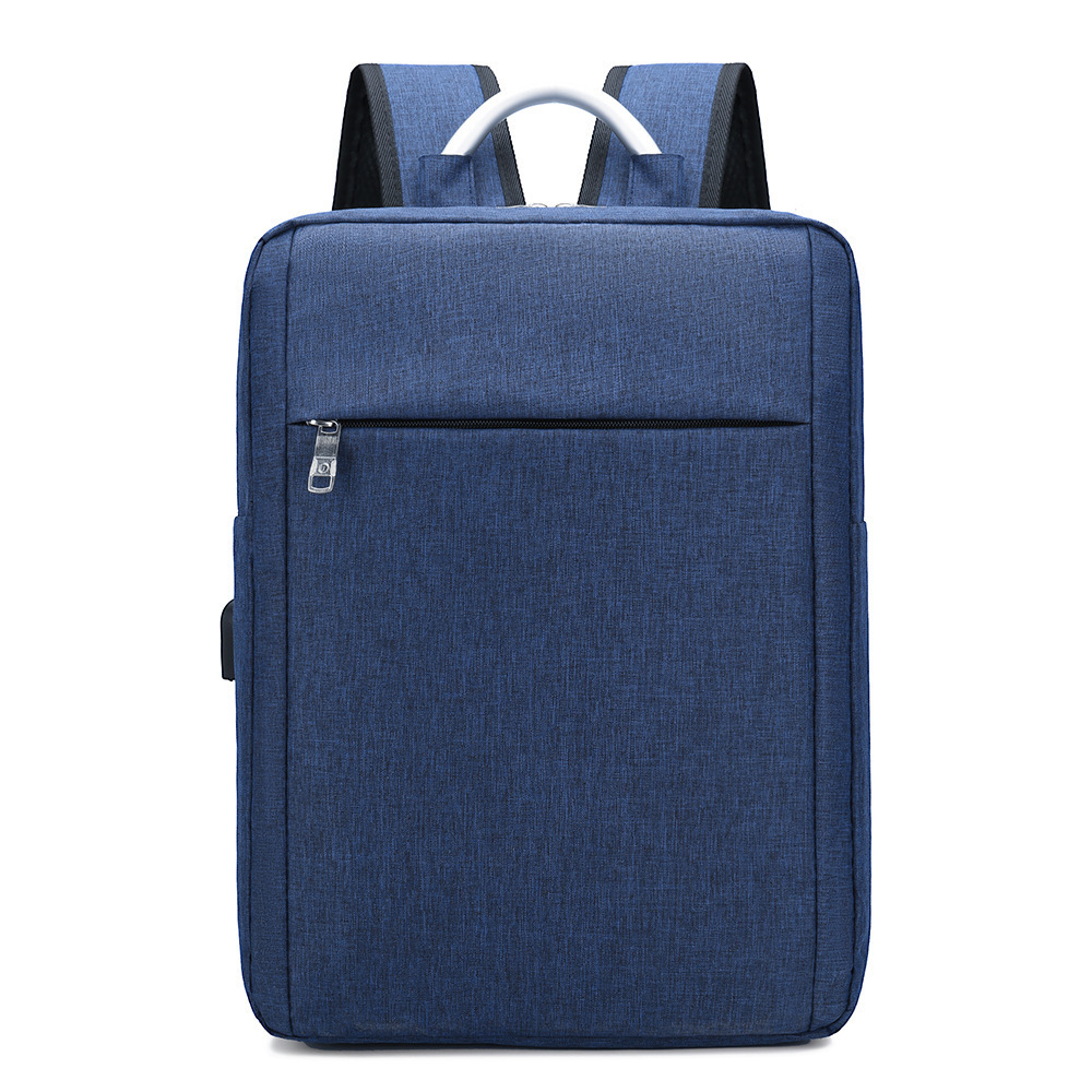 Casual Travel Backpack, With USB Charging Port, Laptop School Bag, Business Backpack_voghion.com