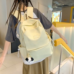 高颜値かばん中学生の女性の新しいデザインのシンプルな大容量高校生のランドセルの新しいバックパック