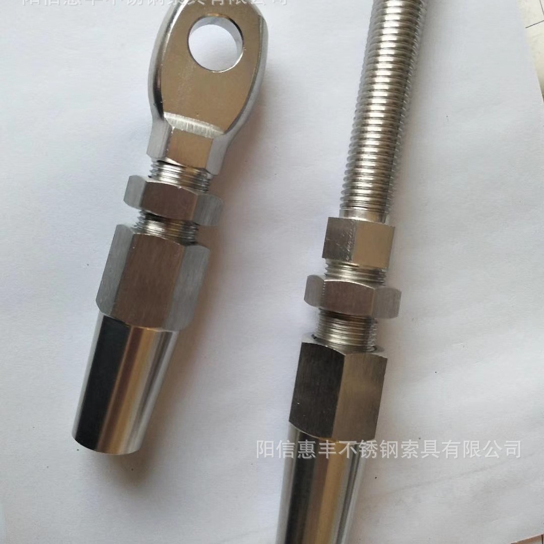 不锈钢索具平面抱紧快速接头  钢丝绳接线器免压端子免压接线器