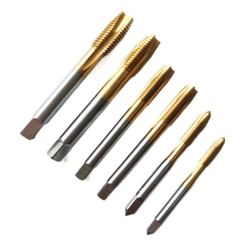 Резьбонарезной покрытый азотированный через отверстие кран M2 2,53456810