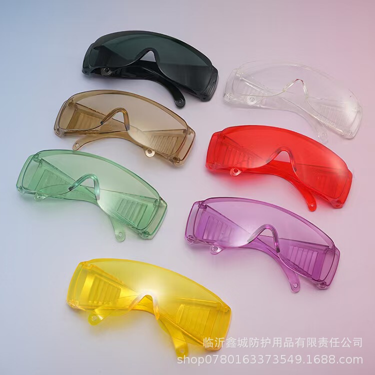 Blinds Anti-fog Goggles Multifunctional Dustproof Splash Transparent Riding Glasses HD Eye Protection Labor Protection Goggles