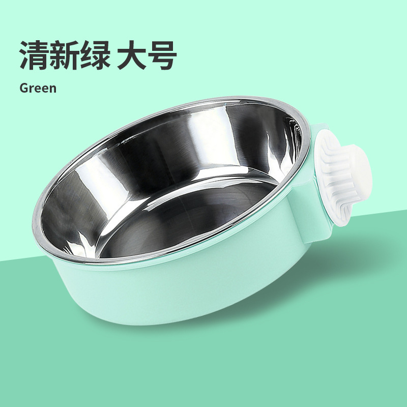 現品はペットの碗を供給して、ステンレスの犬の碗をひっくり返してかごの猫の碗の犬のたらいを掛けて吊り式のステンレスの碗の卸売りを掛けます。|undefined