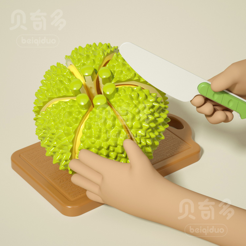 蔬菜散装切水果玩具儿童厨房煮饭玩具仿真益智过家家切切乐玩具|undefined