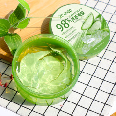 Aloe vera gel 300g bottle for fading acne marks, hydrating and moisturizing, non-irritating, after-sun repair and recovery gel, dropshipping