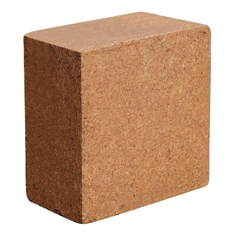 Импортная питательная почва из кокосовой скорлупы и кокосового кирпича для выращивания овощей и орхидей, универсальная обезсоленная кокосовая койра в виде больших блоков для выращивания цветов и посадки.