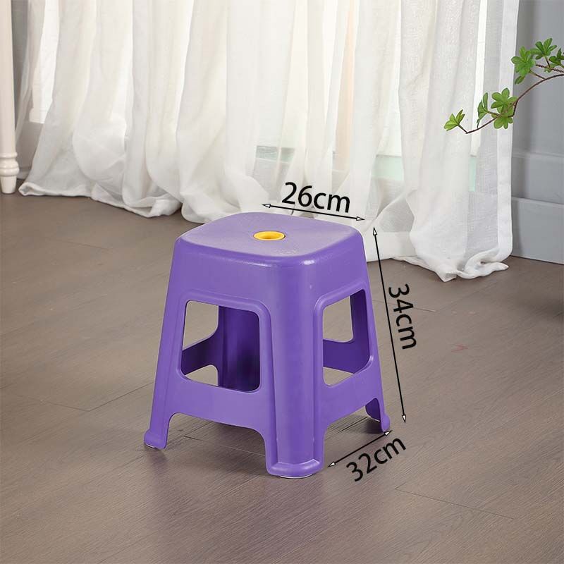 Taburetes de plástico grueso, taburetes altos para adultos, taburetes de comedor para adultos, taburetes de comedor resistentes, taburetes de goma cocinada, taburetes de comedor