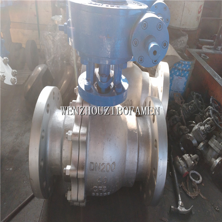 Q347F-64R Q347F-64RL 不锈钢316/316L软密封固定球球阀 化工球阀