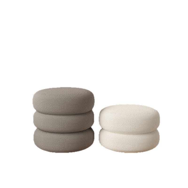 Taburetes redondos caseros, taburetes de salón, taburetes pequeños, taburetes de cambio de zapatos, taburetes de sofá, taburetes bajos, taburetes pequeños, taburetes de té image 5
