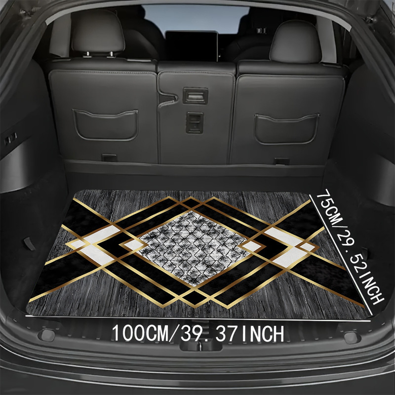 Jit Cross-Border Shipping Service Available for Temu Car-Specific Trunk Mats, Crystal Velvet Trunk Mats, and Car Mats