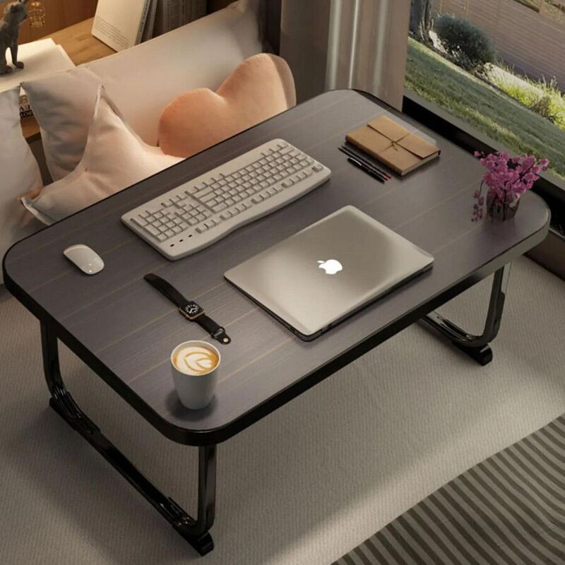 Bed Foldable Table Large Wide Laptop Computer Desk Student Dormitory Study Small Table Bedroom Lazy Table
