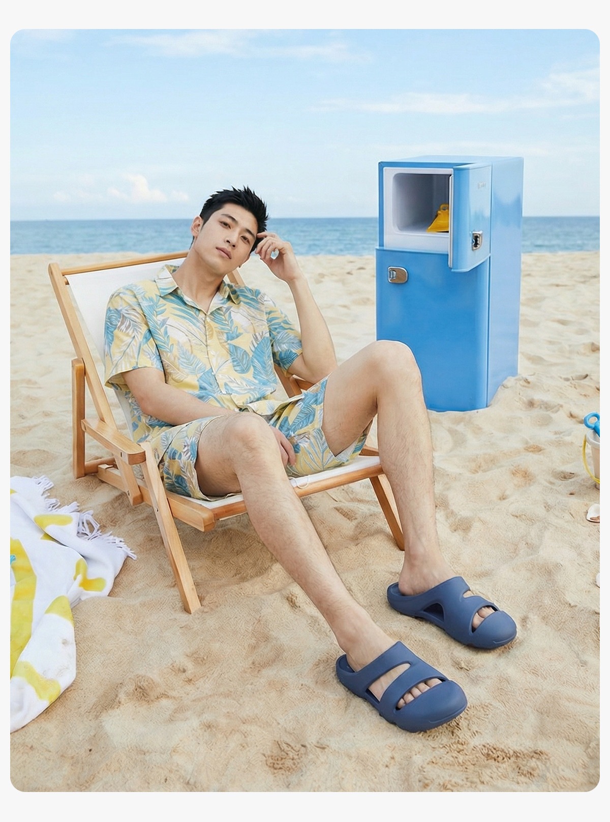 Unisex Summer Pool Slides Non-slip Soft Sole Beach Sandals_voghion.com