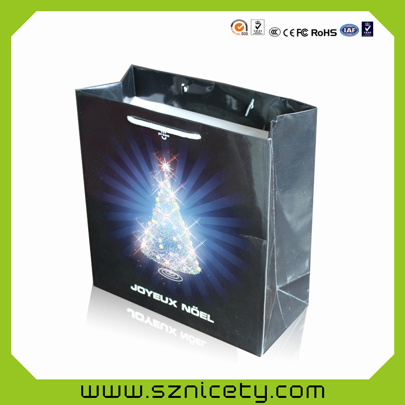 发光纸袋 手挽袋 光纤纸袋 LED纸袋 手提袋 发光礼品袋