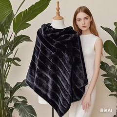 クロスボーダースポット工場直販スカーフ暖かいショール毛皮のようなショール女性の秋と冬の豪華な多用途豪華なショール