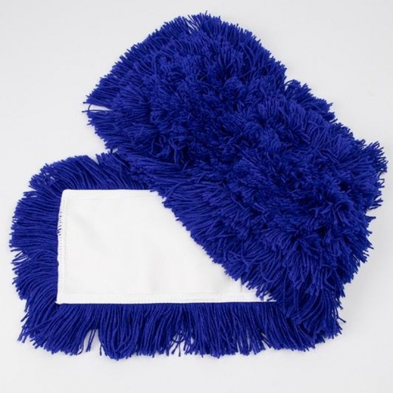 Commercial Cleaning Acrylic Mop for Hospitals and Supermarkets, Dust Removal Cleaning Mop, Large Mop Head, Flat Mop Cloth