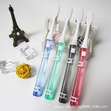 BDM贝德玛6657成人软毛牙刷精致灵巧刷头防滑易握刷柄