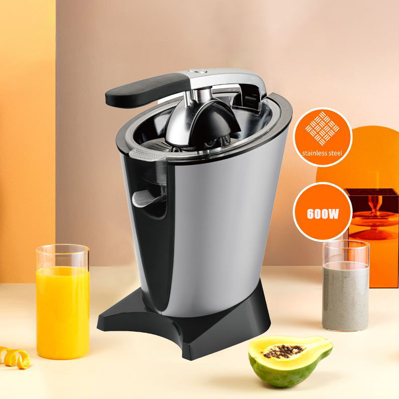 Máquina de jugo eléctrica de presión manual de acero inoxidable estándar europeo y americano de gran tamaño, máquina de jugo de Taiwán, material de separación de jugo de residuos de jugo de frutas image 3