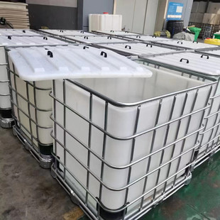 Shanghai 1000 Liters Open Ton Barrel Suzhou Wholesale 1200 Liters Plastic IBC Barrel Wuxi 1500 Liters Square Barrel