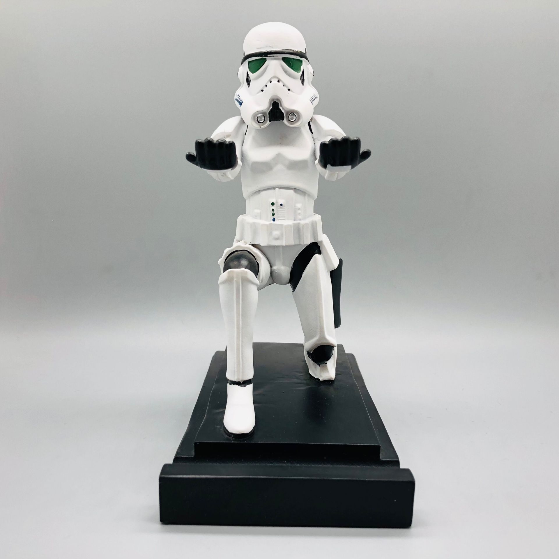 Guerrero negro maestro modelado titular del teléfono móvil Guerrero blanco titular del teléfono móvil de Star Wars titular de la pluma de la decoración