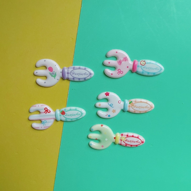 光沢のあるリボンフォークジュエリーアクセサリーヘアピンクリーム接着剤靴バックルバッグおもちゃ diy 材料|undefined
