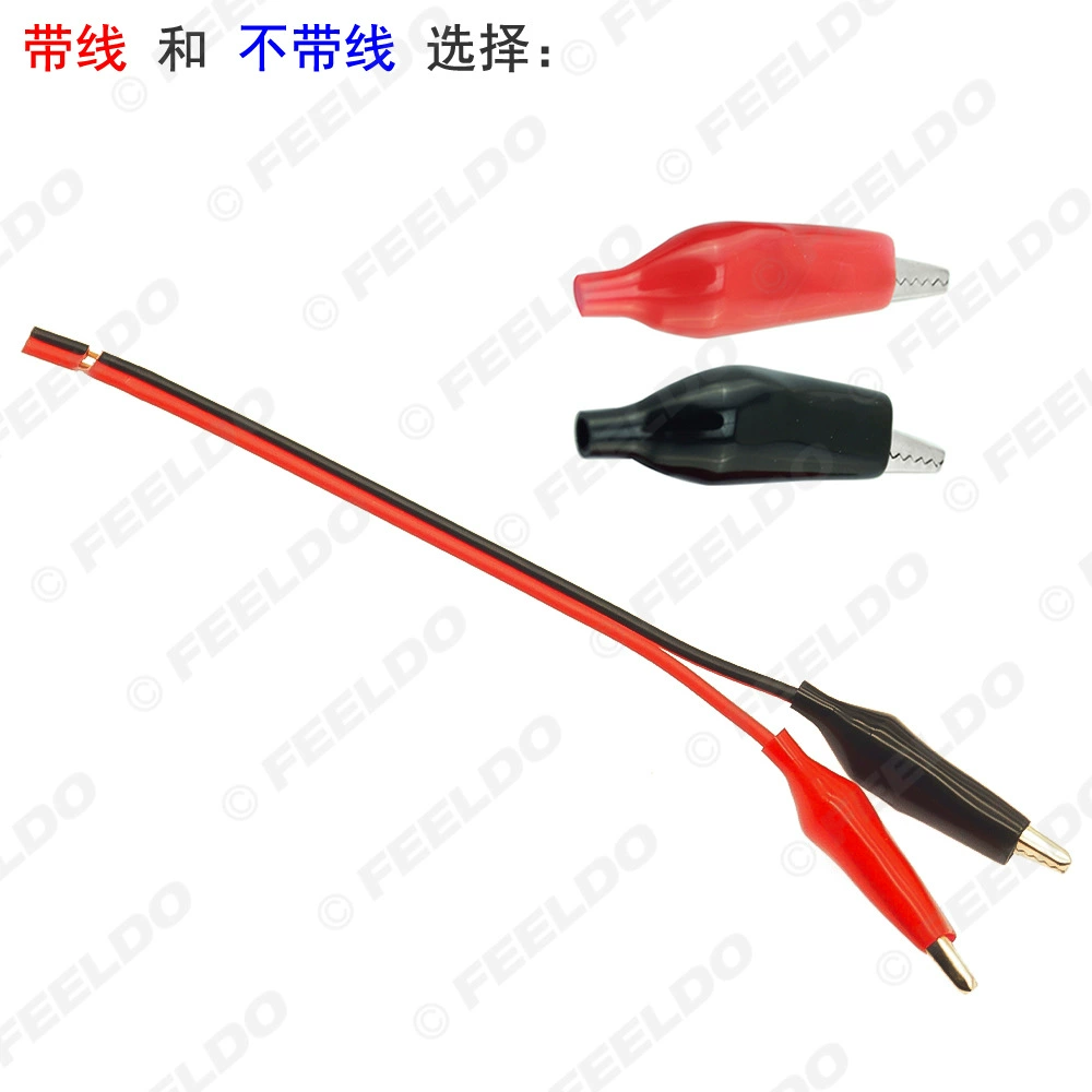 Большой зажим для крокодила зажим для проволоки зажим для теста провода зажим для питания зажим красный черный зажим для крокодила с проводом