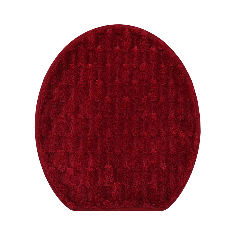 거북이 등껍질 무늬 덮개 - 빨강색