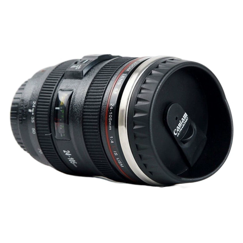 Подарок креативная пара зеркальная камера стакан воды объектив пять поколений из нержавеющей стали вкладыш чашка изоляции camera