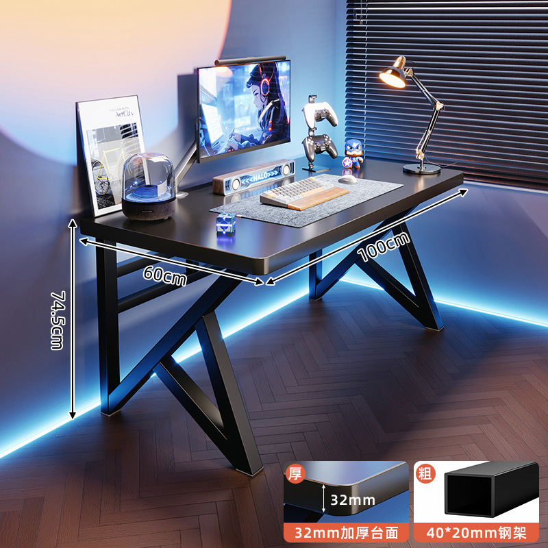 Mesa de computadora de escritorio mesa e-deportes domésticos mesa y silla dormitorio mesa simple mesa de trabajo mesa de estudio de estudiantes mesa de oficina