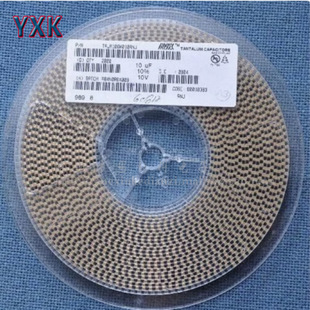 Patch Tantalum Capacitor 10UF Silk Screen 106A 10V Type A (3216)1206 Volume