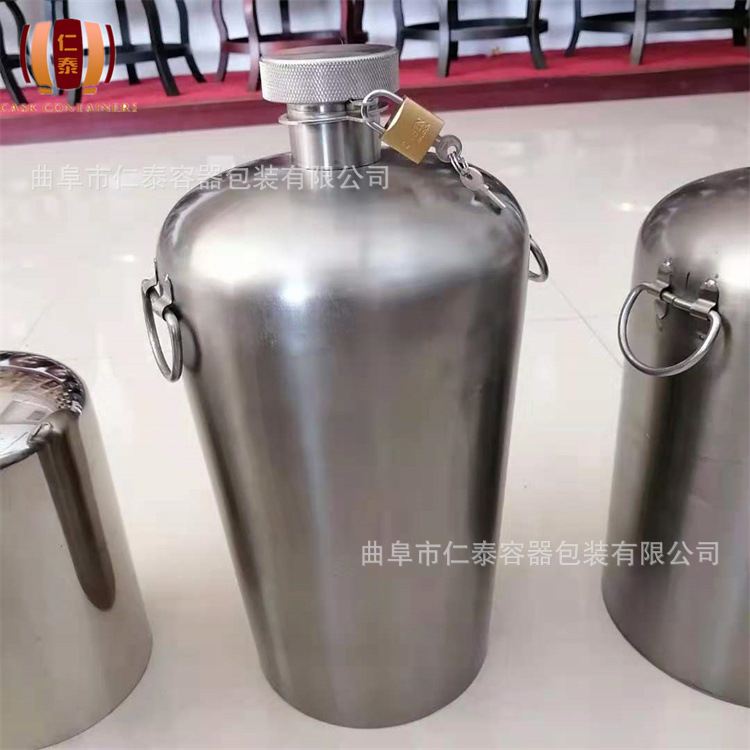 不锈钢散酒桶装10L 各种规格酒桶仁泰出售 不锈钢散酒桶立式