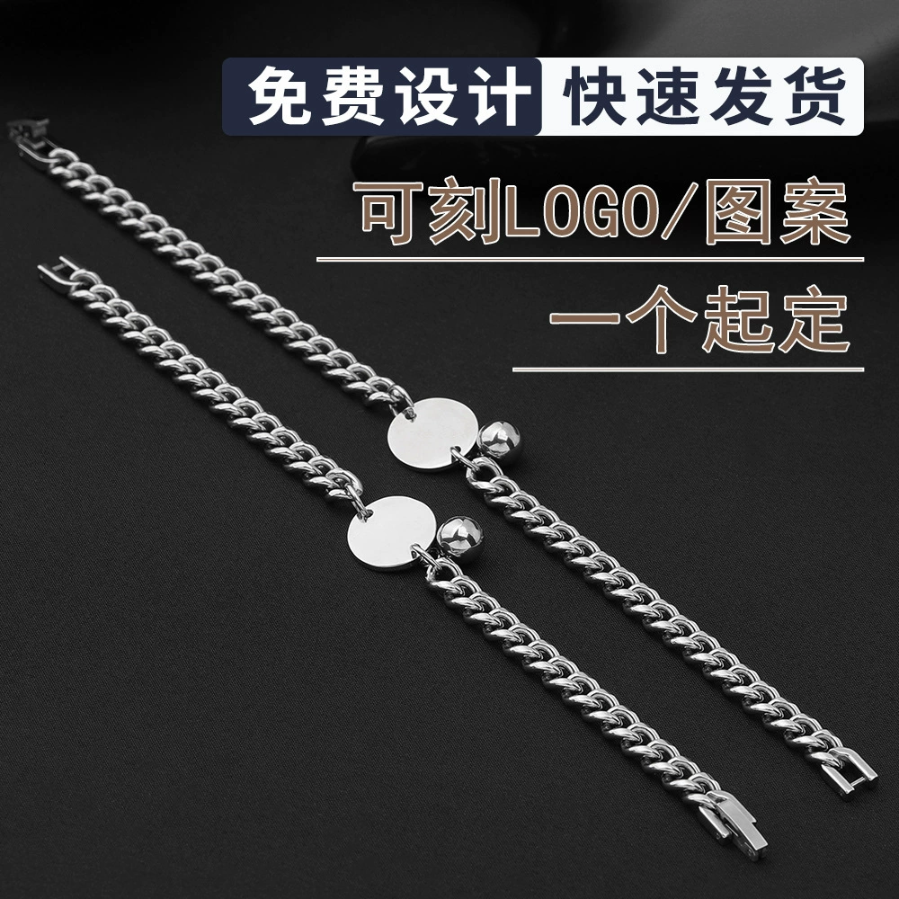 Sexy bracelet hip-hop style stainless steel for beloved, factory direct supply, European style