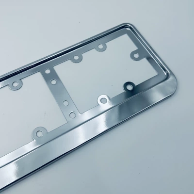 License plate holder/license plate holder License Plate Frame, Glossy Anti-Rust