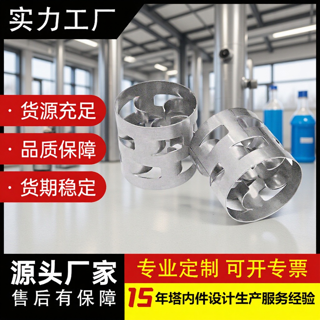 【惠泽蓝海】生产鲍尔环填料不锈钢201/304/316L材质型号齐全