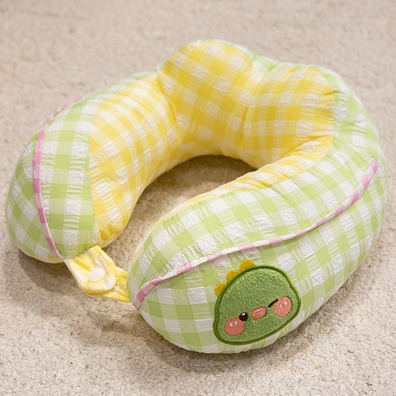 almohada de espuma en forma de U almohada de cuello almohada de avión vuelo de oficina almohada de cuello almohada de automóvil almohada cervical portátil